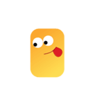Square Buddy Stickers（個別スタンプ：6）