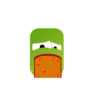 Square Buddy Stickers（個別スタンプ：15）