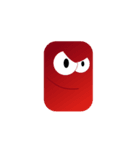 Square Buddy Stickers（個別スタンプ：17）