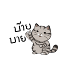 Super lazy cat with love, cute and fun.（個別スタンプ：2）
