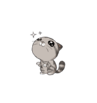 Super lazy cat with love, cute and fun.（個別スタンプ：23）