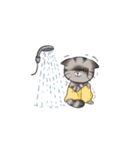 Super lazy cat with love, cute and fun.（個別スタンプ：34）