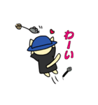 MCヤマネコとDJリス（個別スタンプ：18）