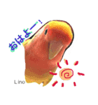 ラブバード インコ 文鳥（個別スタンプ：5）