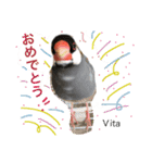 ラブバード インコ 文鳥（個別スタンプ：14）