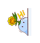 Droplet ＆ Sunflower（個別スタンプ：2）