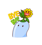 Droplet ＆ Sunflower（個別スタンプ：6）