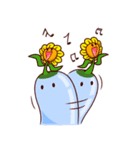 Droplet ＆ Sunflower（個別スタンプ：7）