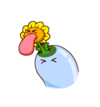 Droplet ＆ Sunflower（個別スタンプ：22）