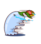 Droplet ＆ Sunflower（個別スタンプ：23）