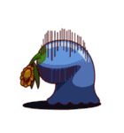 Droplet ＆ Sunflower（個別スタンプ：27）