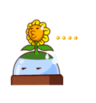 Droplet ＆ Sunflower（個別スタンプ：29）