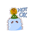 Droplet ＆ Sunflower（個別スタンプ：32）