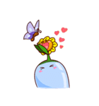 Droplet ＆ Sunflower（個別スタンプ：33）