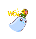 Droplet ＆ Sunflower（個別スタンプ：37）