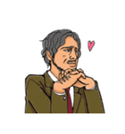 ダンディおやじ-基本編-（個別スタンプ：15）