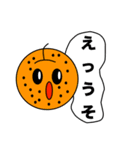 小学校3年生の娘が書いたフルーツキャラ（個別スタンプ：16）
