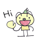 グリーンさんの日常スタンプ（個別スタンプ：5）