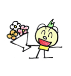 グリーンさんの日常スタンプ（個別スタンプ：22）