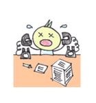 グリーンさんの日常スタンプ（個別スタンプ：28）