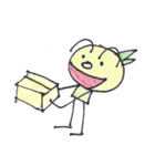 グリーンさんの日常スタンプ（個別スタンプ：37）