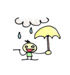 グリーンさんの日常スタンプ（個別スタンプ：40）