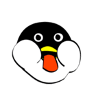 むっちりペンギンの絵文字スタンプ（個別スタンプ：11）