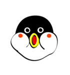 むっちりペンギンの絵文字スタンプ（個別スタンプ：13）