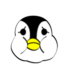 むっちりペンギンの絵文字スタンプ（個別スタンプ：16）