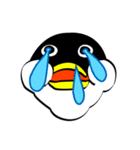 むっちりペンギンの絵文字スタンプ（個別スタンプ：21）