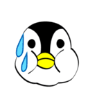 むっちりペンギンの絵文字スタンプ（個別スタンプ：24）