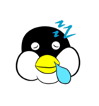 むっちりペンギンの絵文字スタンプ（個別スタンプ：33）