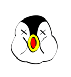 むっちりペンギンの絵文字スタンプ（個別スタンプ：35）