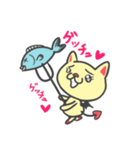 小悪魔にゃーこ（個別スタンプ：3）