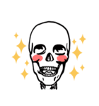 愉快なガイコツ達（個別スタンプ：4）