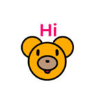 Happyベア（個別スタンプ：4）