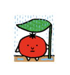 トマトのふくちゃん 【天気編】（個別スタンプ：18）
