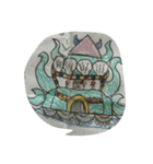 ポメラニアンのもこ（個別スタンプ：9）