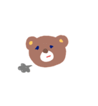 . くま .（個別スタンプ：13）