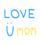 yellow mom（個別スタンプ：2）