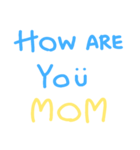 yellow mom（個別スタンプ：4）