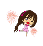 sweet-little girl（個別スタンプ：17）