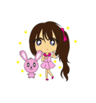 sweet-little girl（個別スタンプ：25）