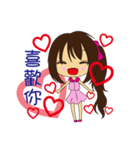 sweet-little girl（個別スタンプ：33）