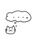 思うねこ。（個別スタンプ：5）