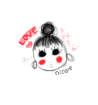 nicole stamps（個別スタンプ：2）