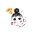 nicole stamps（個別スタンプ：5）