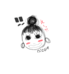 nicole stamps（個別スタンプ：8）