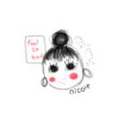 nicole stamps（個別スタンプ：11）