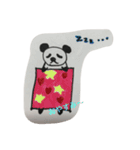 毎日つかえるパンダスタンプ（個別スタンプ：6）